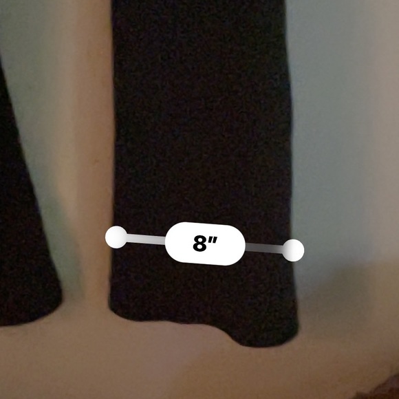 No Boundaries Woman’s Black Fit & Flare High Stretch Elastic Waistband Pants XL - Picture 12 of 15